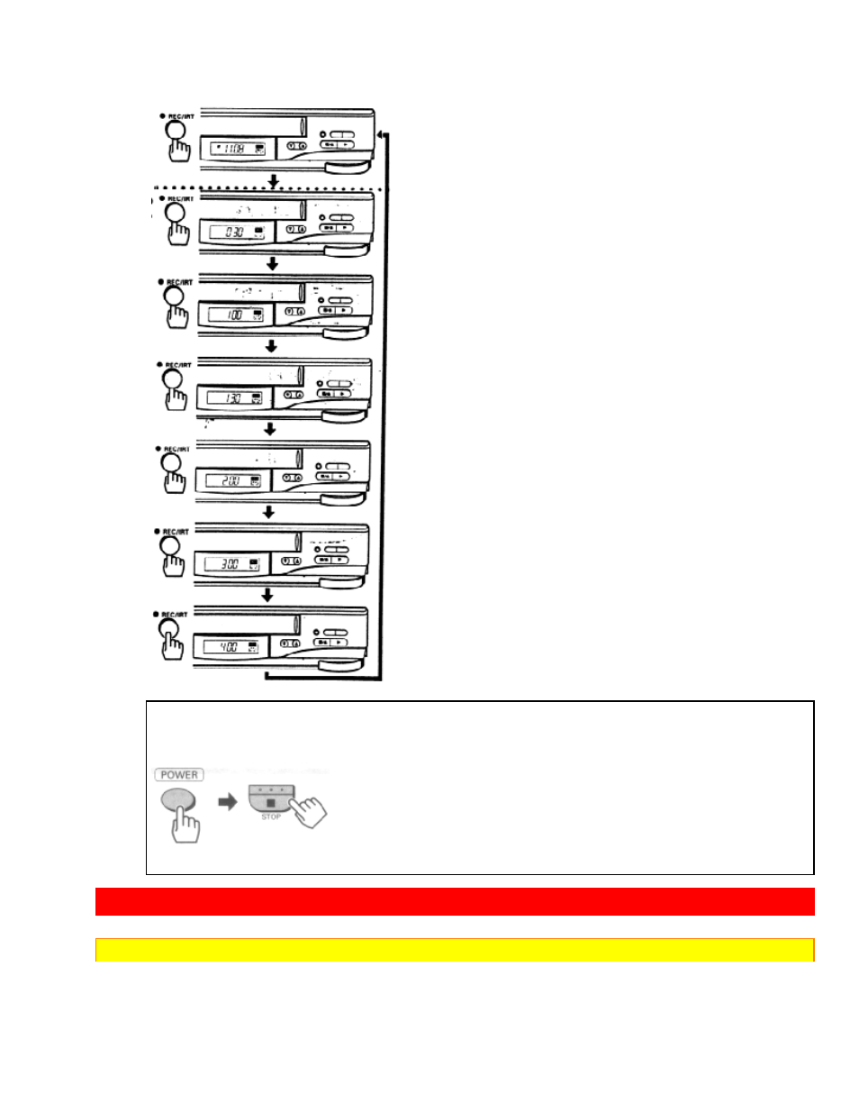 Delayed recording | Hitachi VT-FX623A User Manual | Page 45 / 65