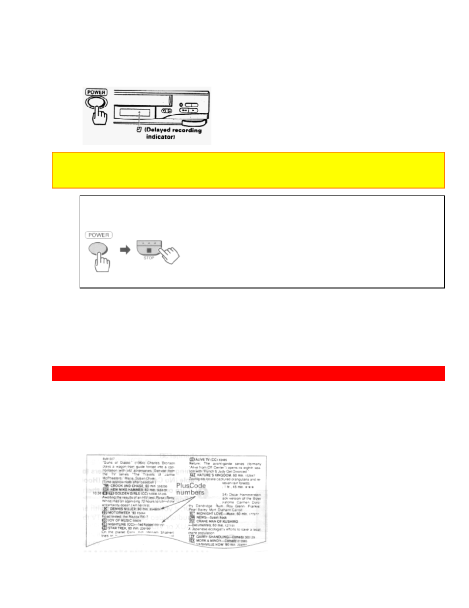 Using the vcr plus+ system for recording | Hitachi VT-FX623A User Manual | Page 49 / 65