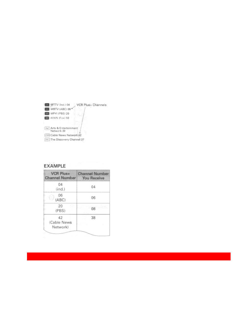 Easy delayed recording with the vcr plus+ system | Hitachi VT-FX623A User Manual | Page 50 / 65