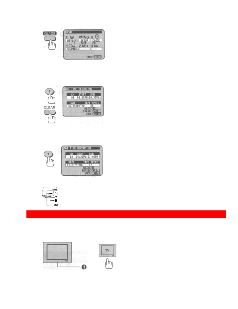 Programming the vcr remote to control your tv | Hitachi VT-FX623A User Manual | Page 57 / 65