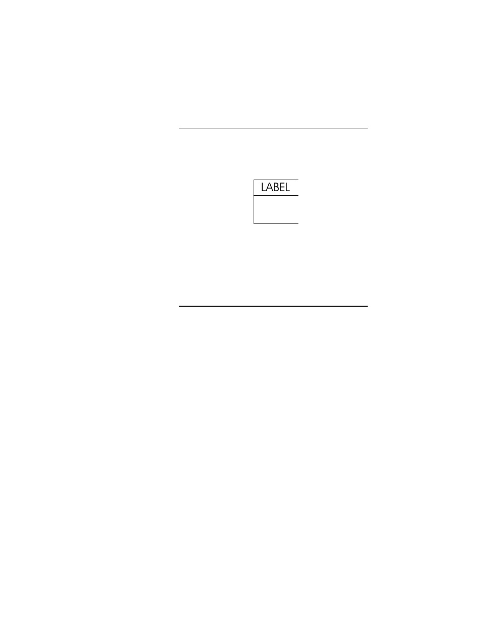 Figure 2-3, Example of key labeling -98, Label | Hitachi HCX5000I User Manual | Page 169 / 189