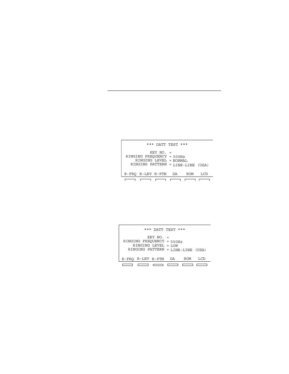 Changing the ringing level, Figure a-4, Figure a-5 | Hitachi HCX5000I User Manual | Page 178 / 189