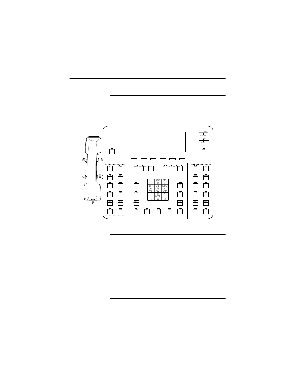 Programmable keys, Programmable keys -20, Figure 1-7 | 500a programmable keys -20, Rogrammable, Eys s, 500a u | Hitachi HCX5000I User Manual | Page 31 / 189