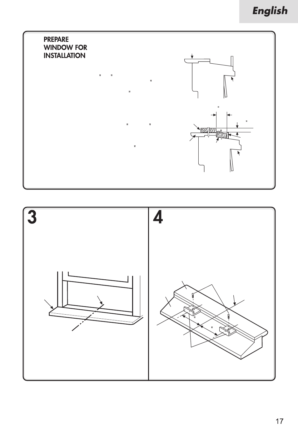 Locating unit in window, Attach basepan angle | Hitachi HWR06XC6 User Manual | Page 19 / 24