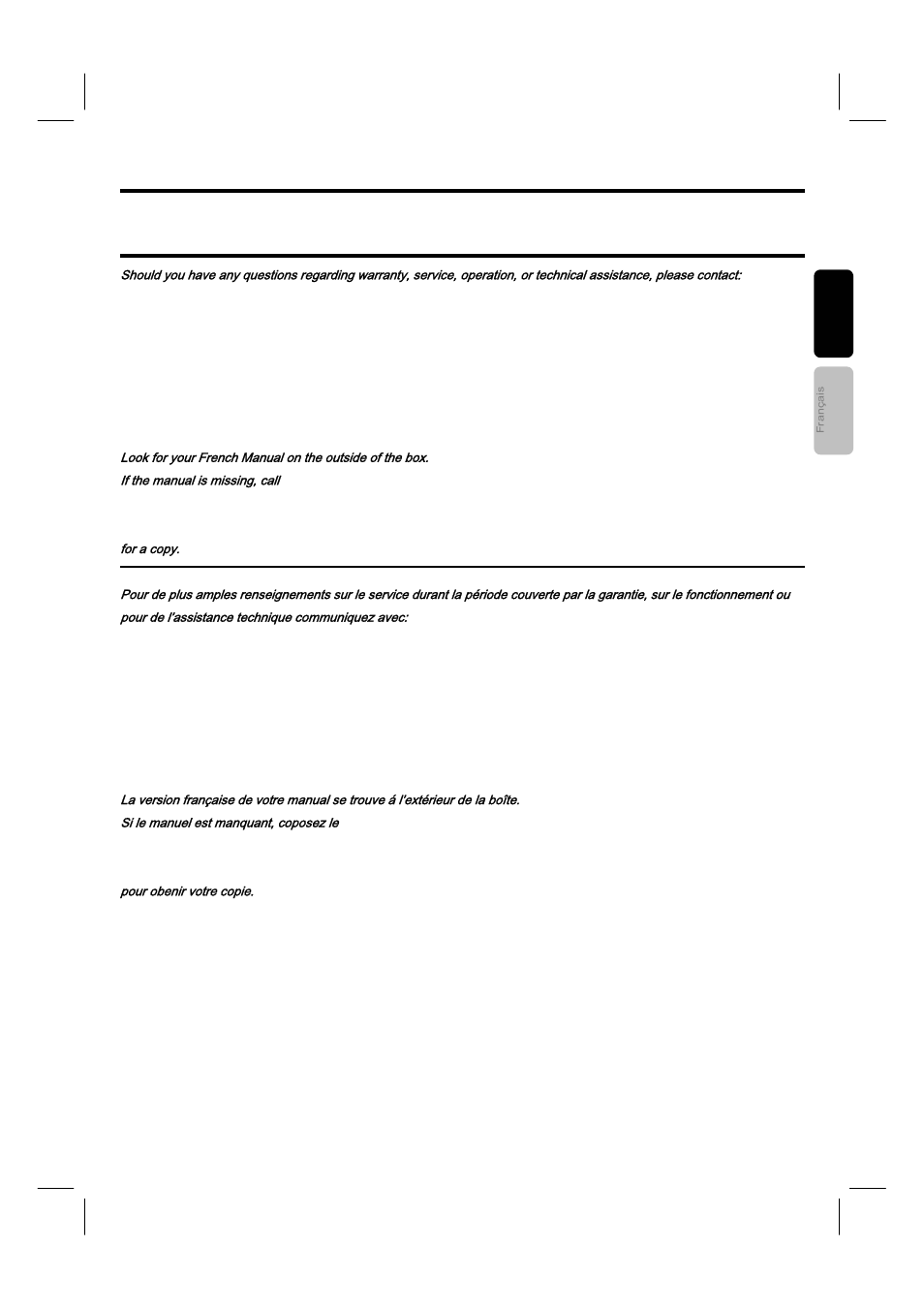 Useful info, Hitachi canada, ltd, Digital media division | Hitachi 42HDF52A User Manual | Page 48 / 52