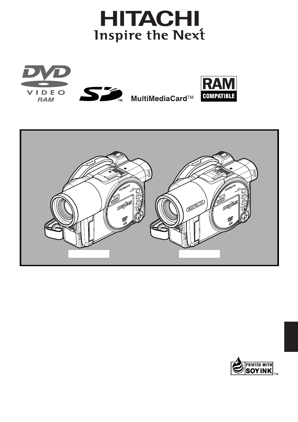 Hitachi DZMV550A User Manual | 187 pages