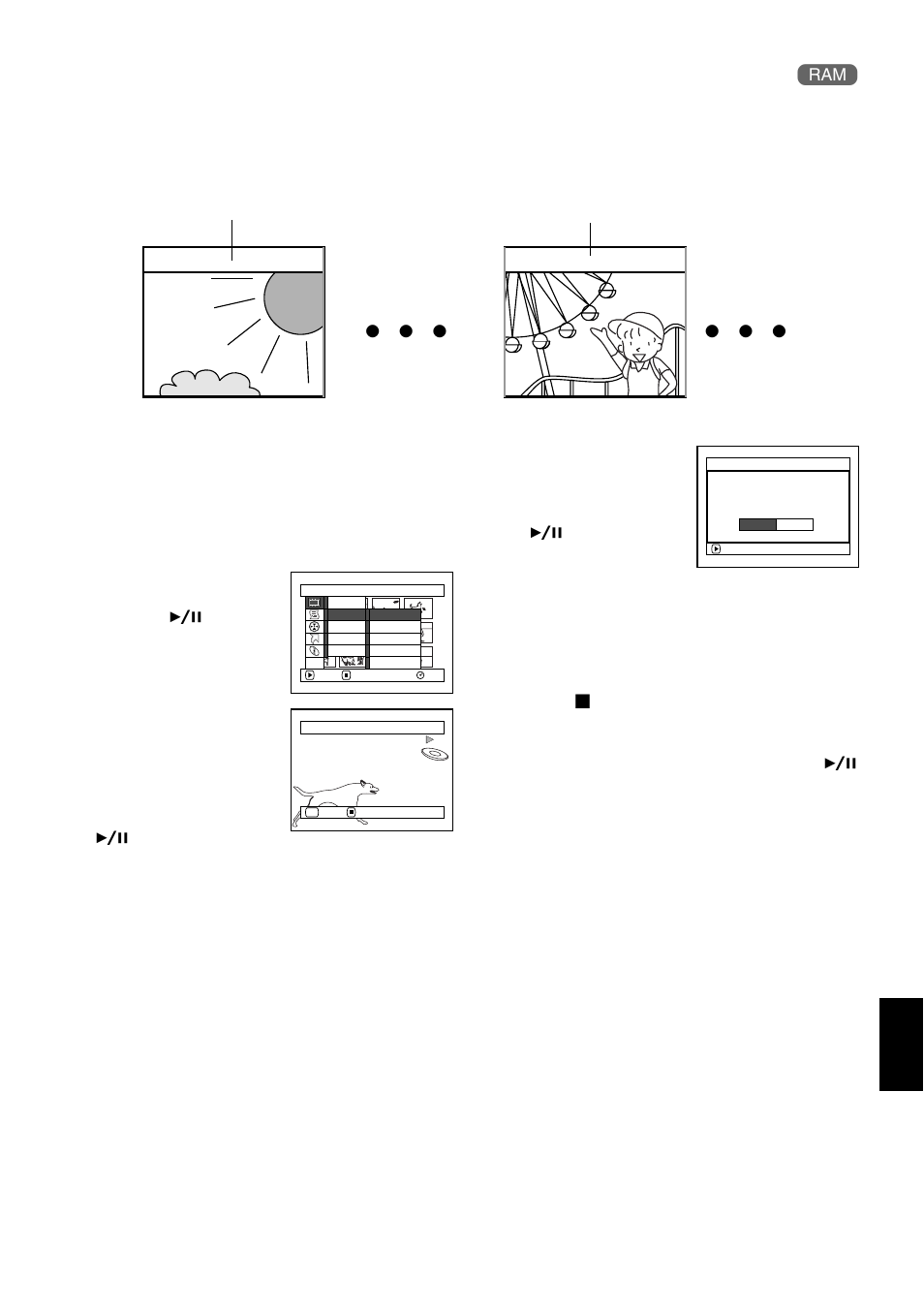 Changing images for thumbnails (edit - thumbnail) | Hitachi DZMV550A User Manual | Page 113 / 187