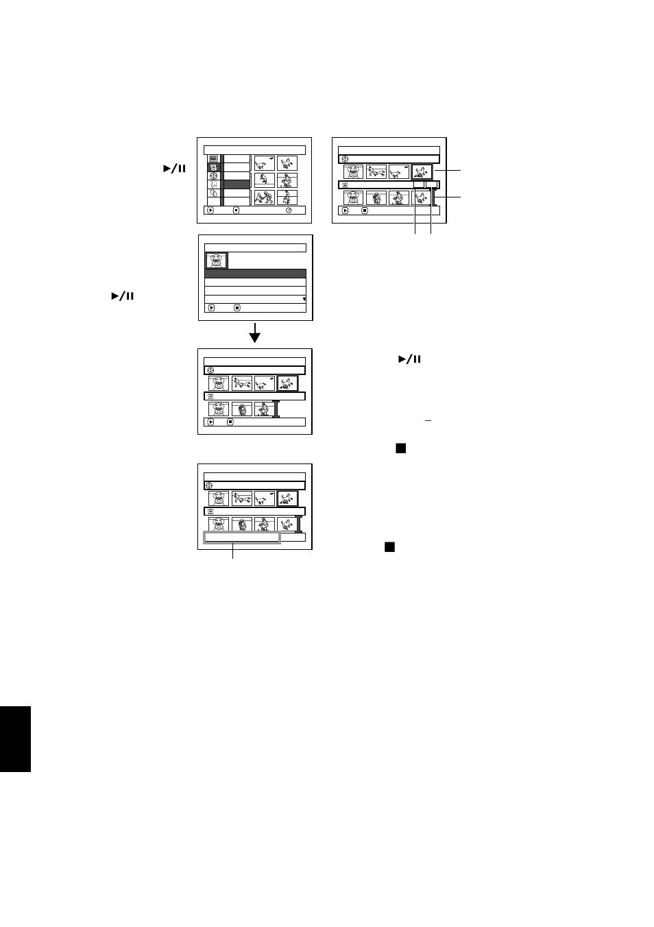 Adding scenes to play list (editing play list) | Hitachi DZMV550A User Manual | Page 128 / 187