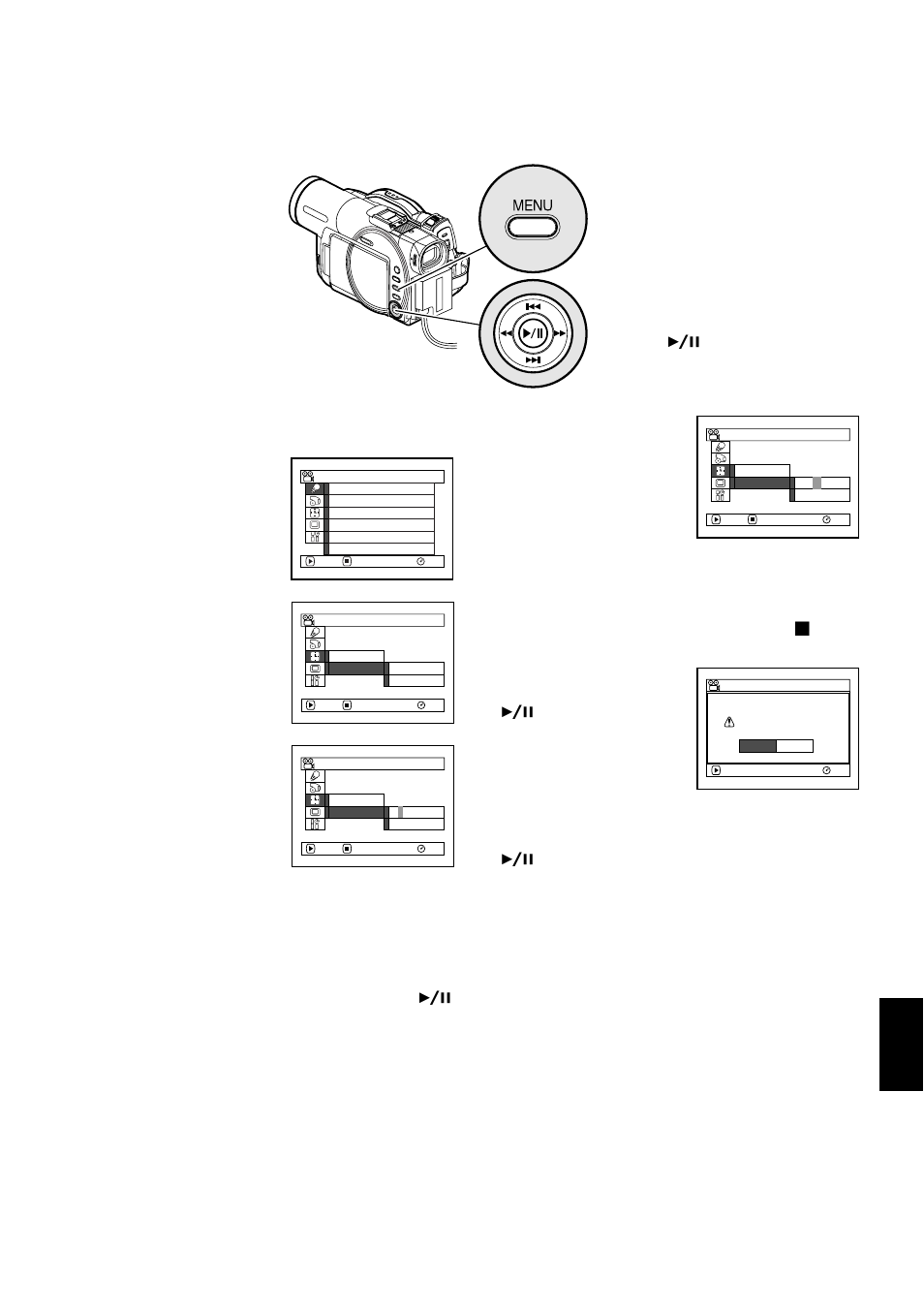Setting date and time | Hitachi DZMV550A User Manual | Page 37 / 187