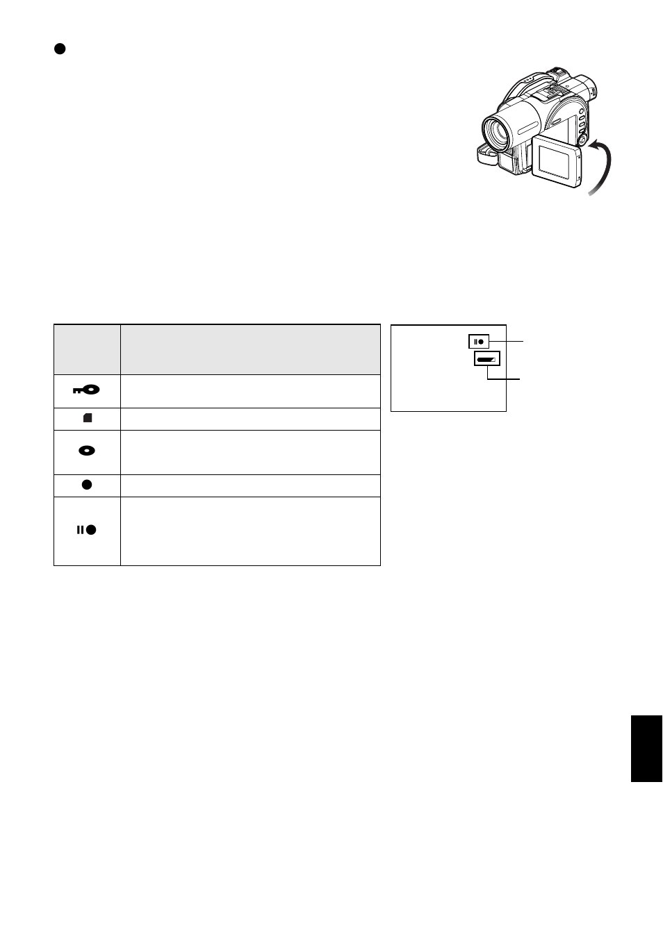 Display when recording an image of yourself | Hitachi DZMV550A User Manual | Page 55 / 187