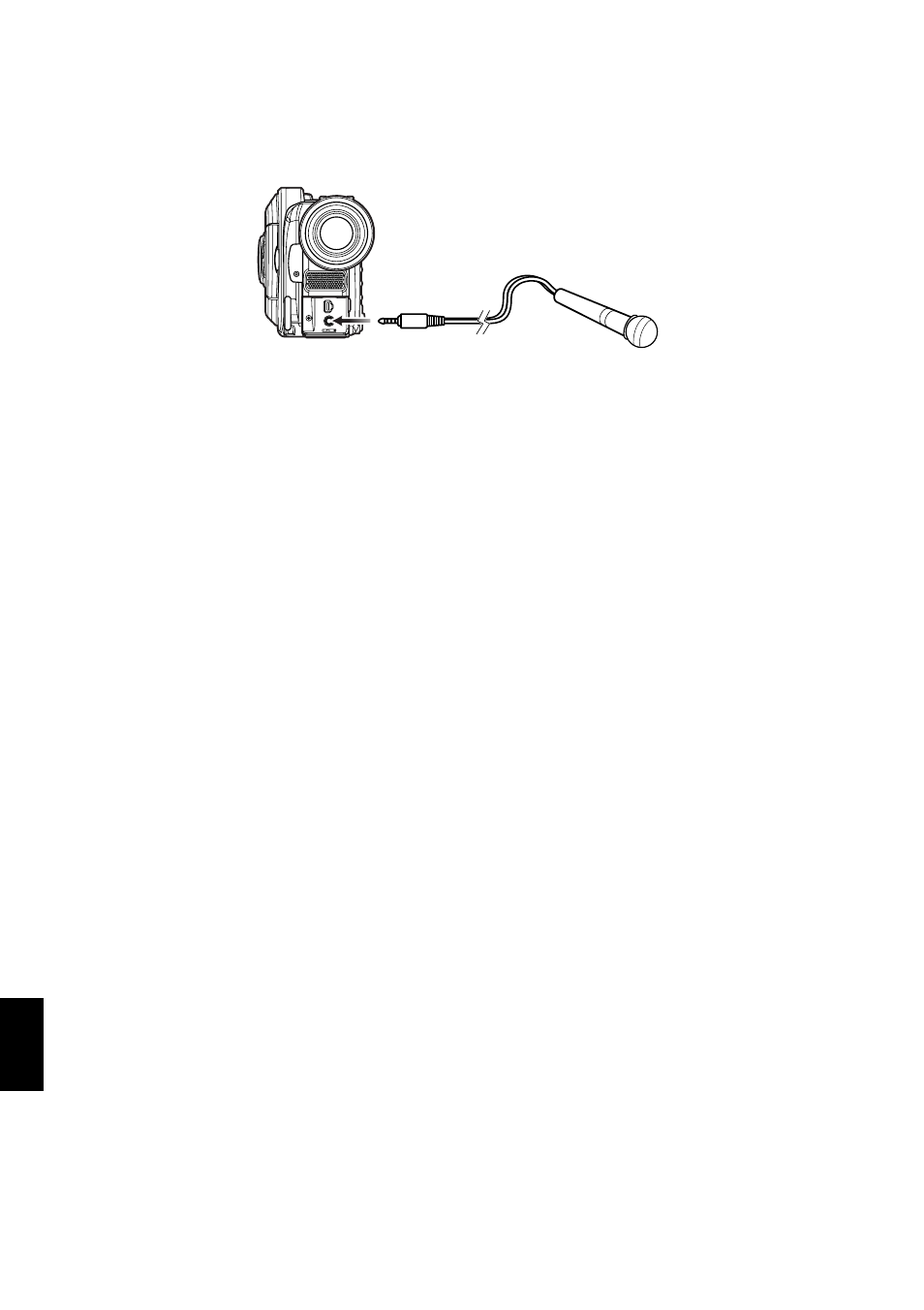 Using external microphone | Hitachi DZMV550A User Manual | Page 76 / 187