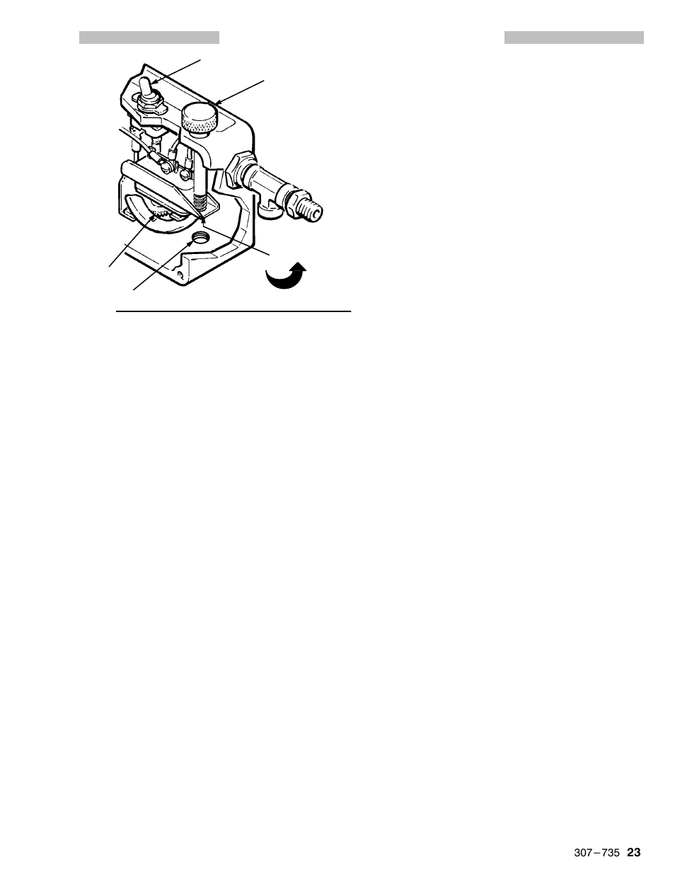 Pressure control adjustment | Hitachi EM 490 User Manual | Page 23 / 32