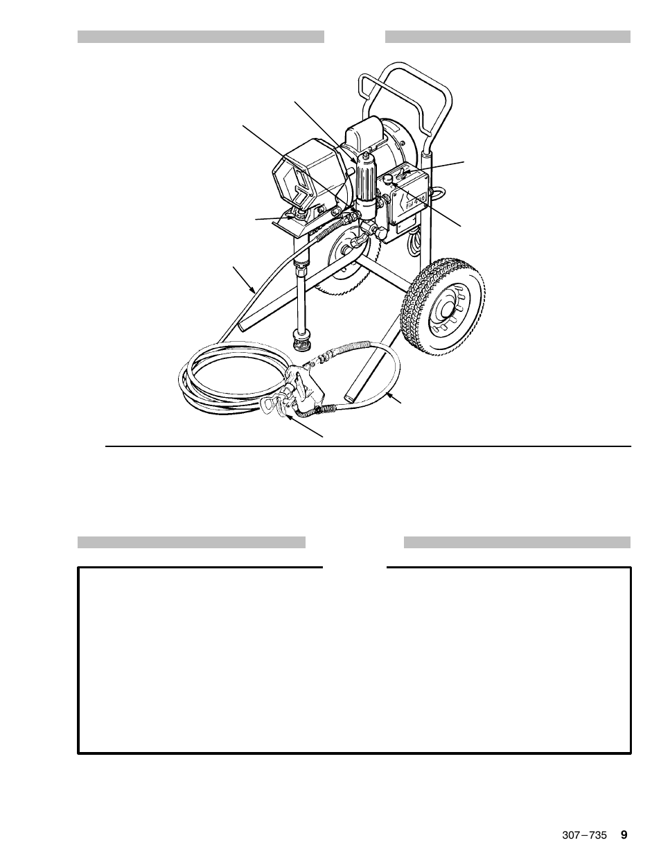 Setup, Operation | Hitachi EM 490 User Manual | Page 9 / 32