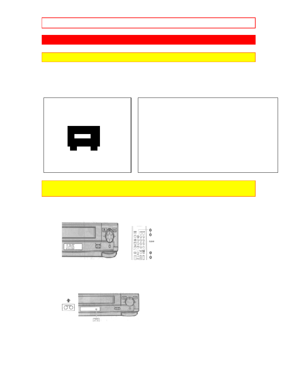 Vhs recording step, Before you record basic recording steps, Before you record | Basic recording steps | Hitachi VT-DX815A User Manual | Page 52 / 85