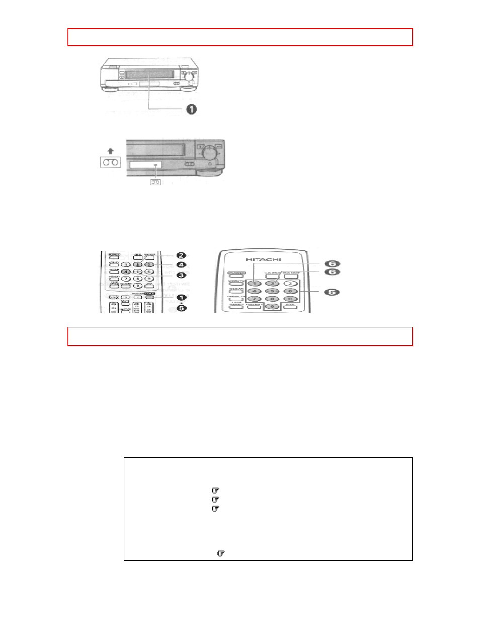 Delayed recording (cont.) pg. 4, Delayed recording | Hitachi VT-DX815A User Manual | Page 65 / 85