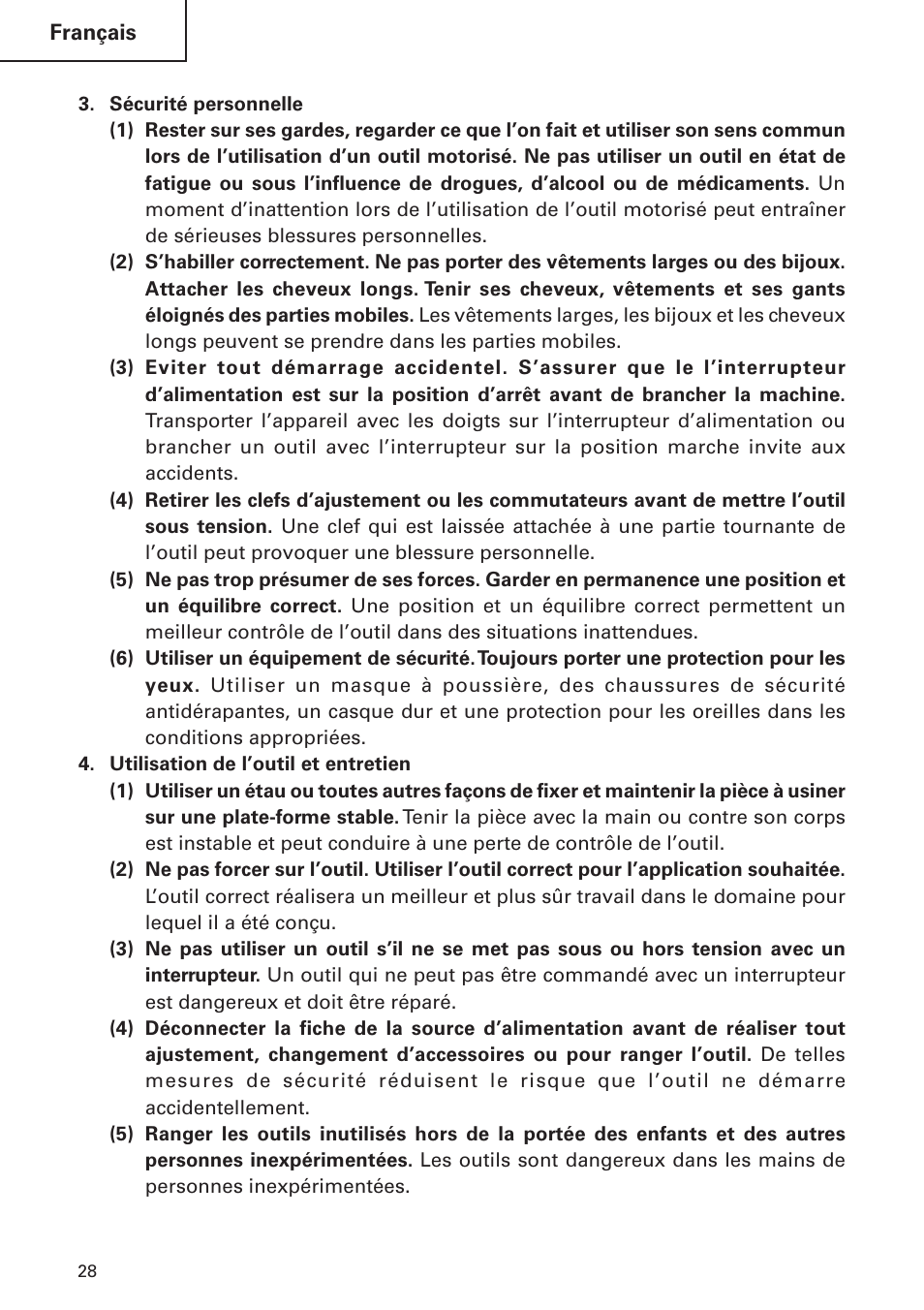 Hitachi DH 24 PF User Manual | Page 28 / 76