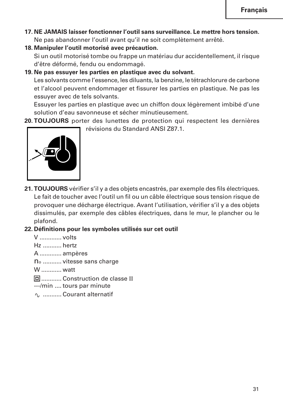 Hitachi DH 24 PF User Manual | Page 31 / 76