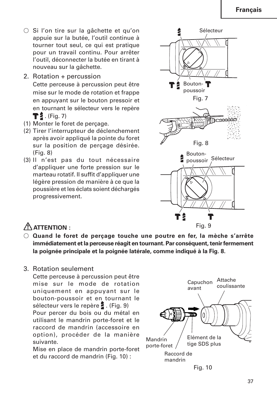 Hitachi DH 24 PF User Manual | Page 37 / 76