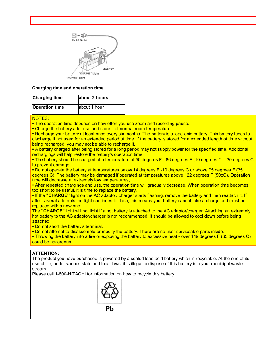 Hitachi VTFX6500A User Manual | Page 11 / 35