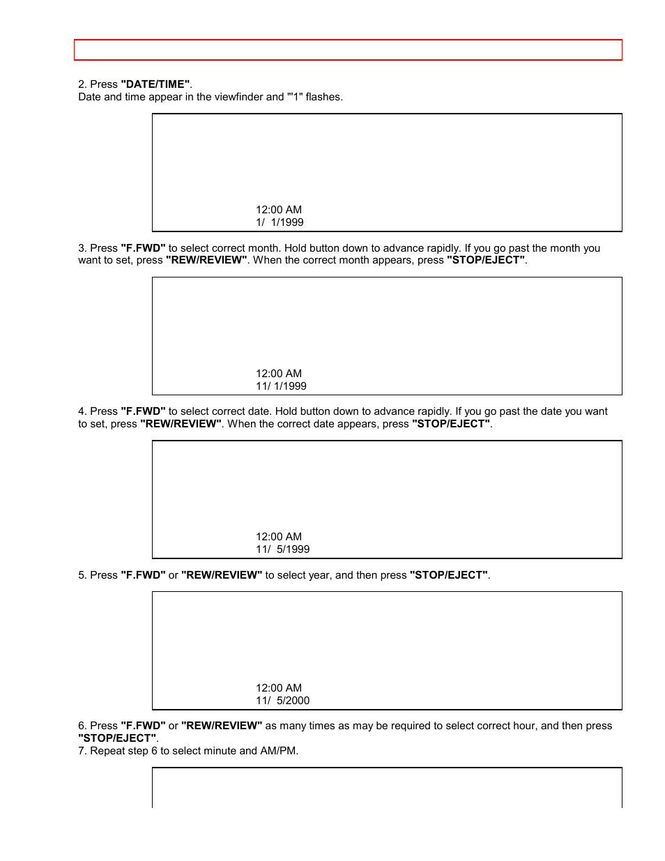 Hitachi VTFX6500A User Manual | Page 19 / 35