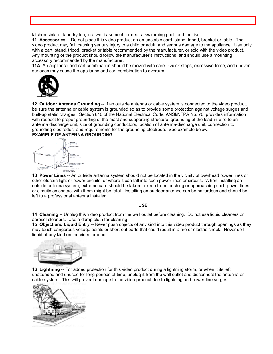 Hitachi VTFX6500A User Manual | Page 6 / 35