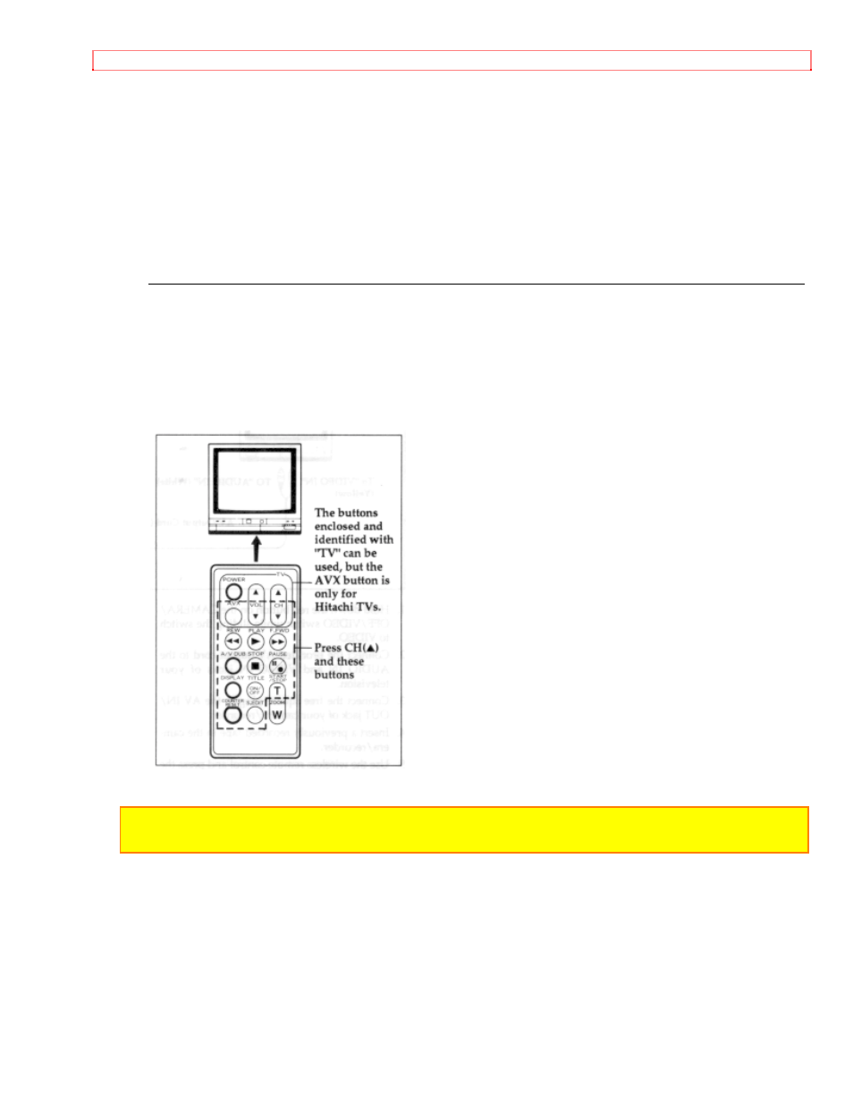 Controlling the tv | Hitachi VM-E55A User Manual | Page 53 / 63