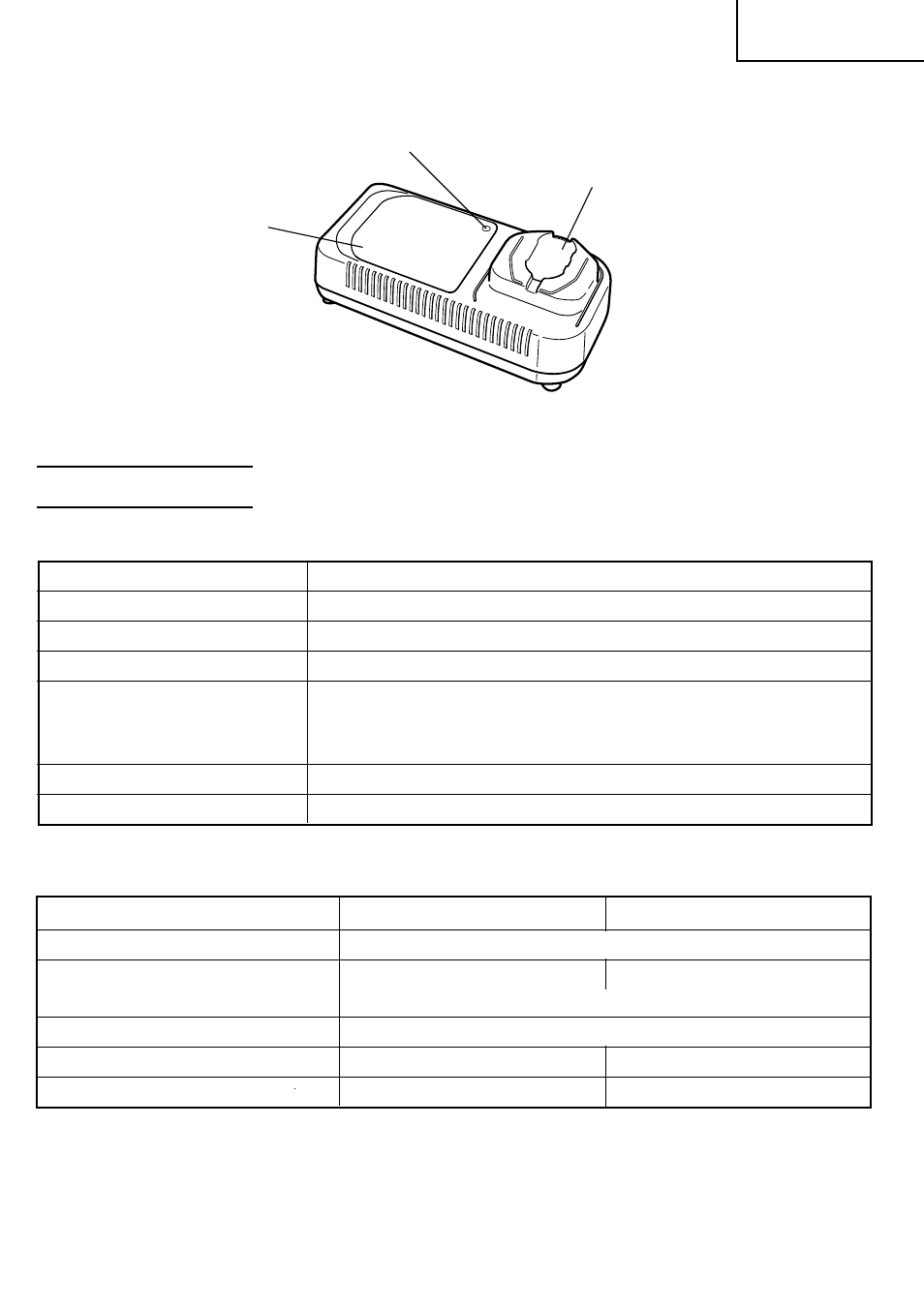 Specifications | Hitachi C 6DC2 User Manual | Page 41 / 88