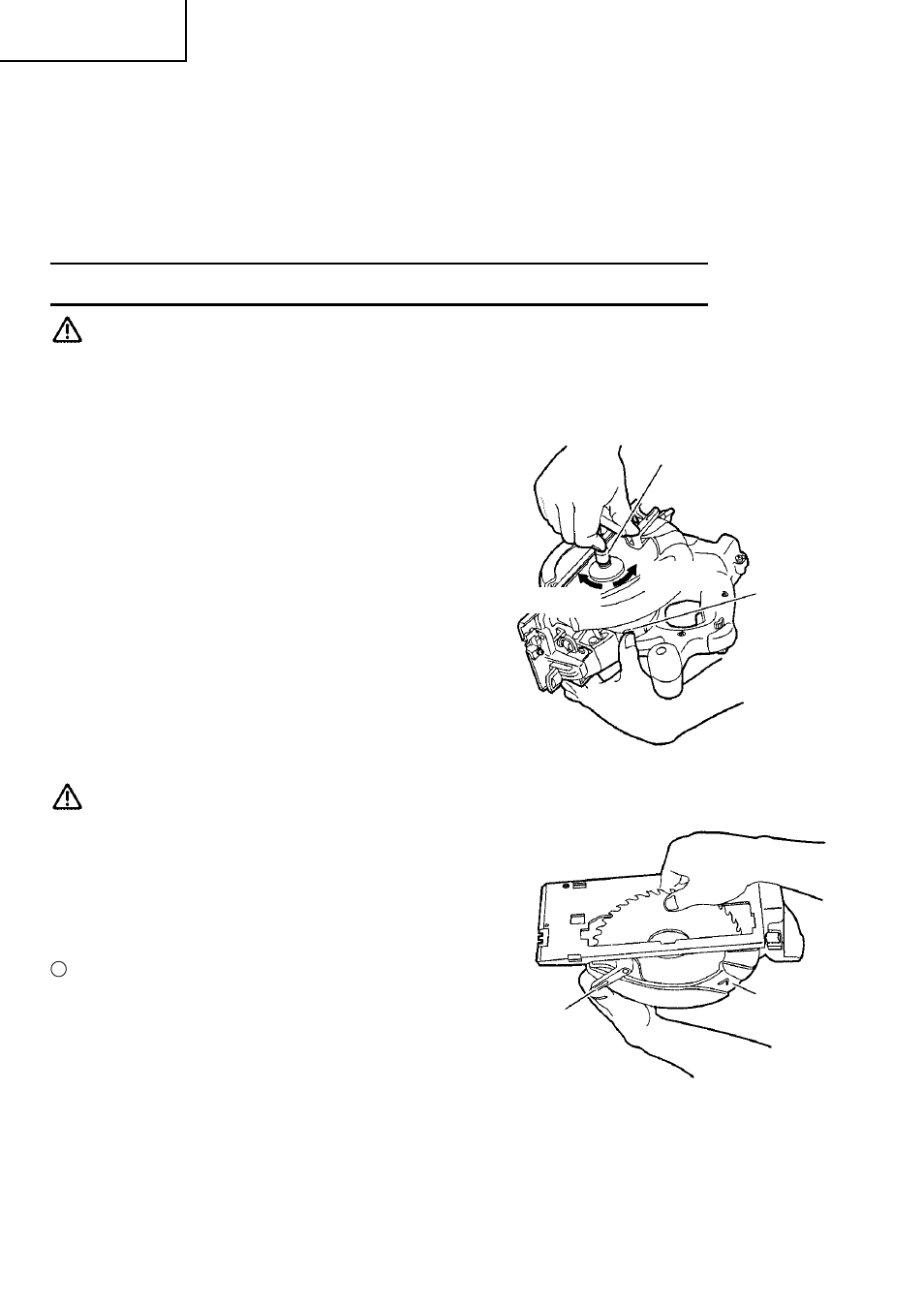 Montaje y desmontaje de la hoja de sierra, Advertencia | Hitachi C 6DC2 User Manual | Page 78 / 88