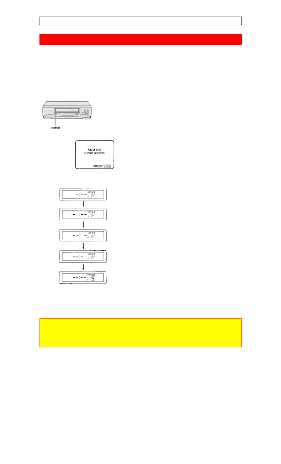 Auto set up, Setting the channel automatically | Hitachi VT-FX6510A User Manual | Page 20 / 72