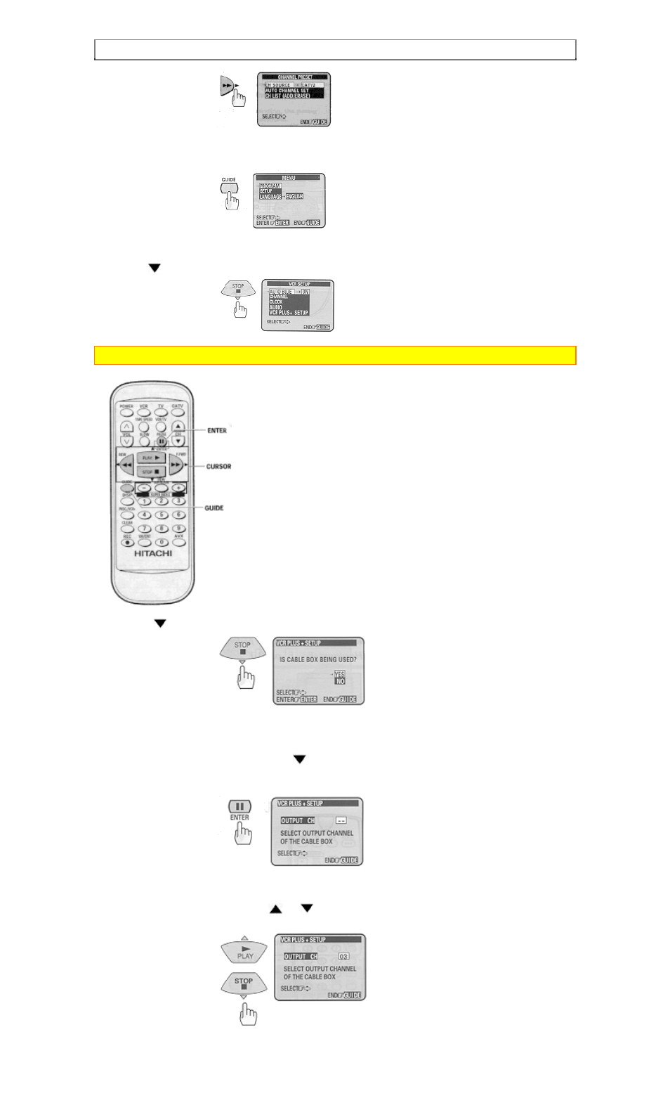 Hitachi VT-FX6510A User Manual | Page 27 / 72