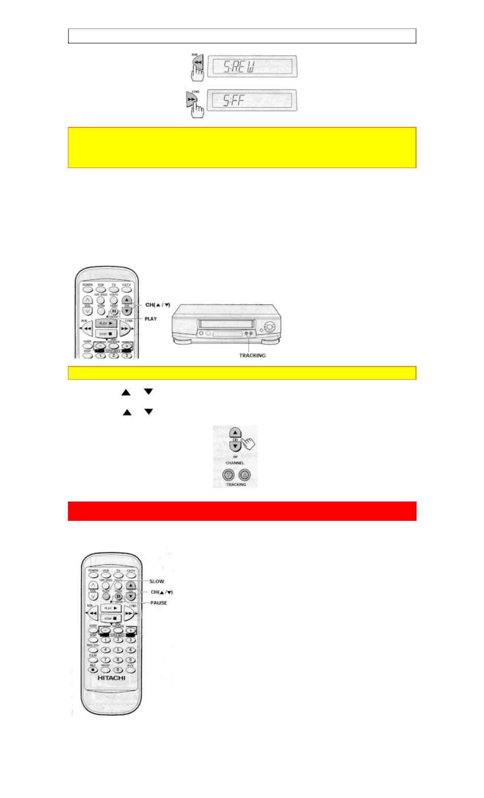 To remove noise from the picture, Special playback effects, Variable speed playback | Hitachi VT-FX6510A User Manual | Page 31 / 72