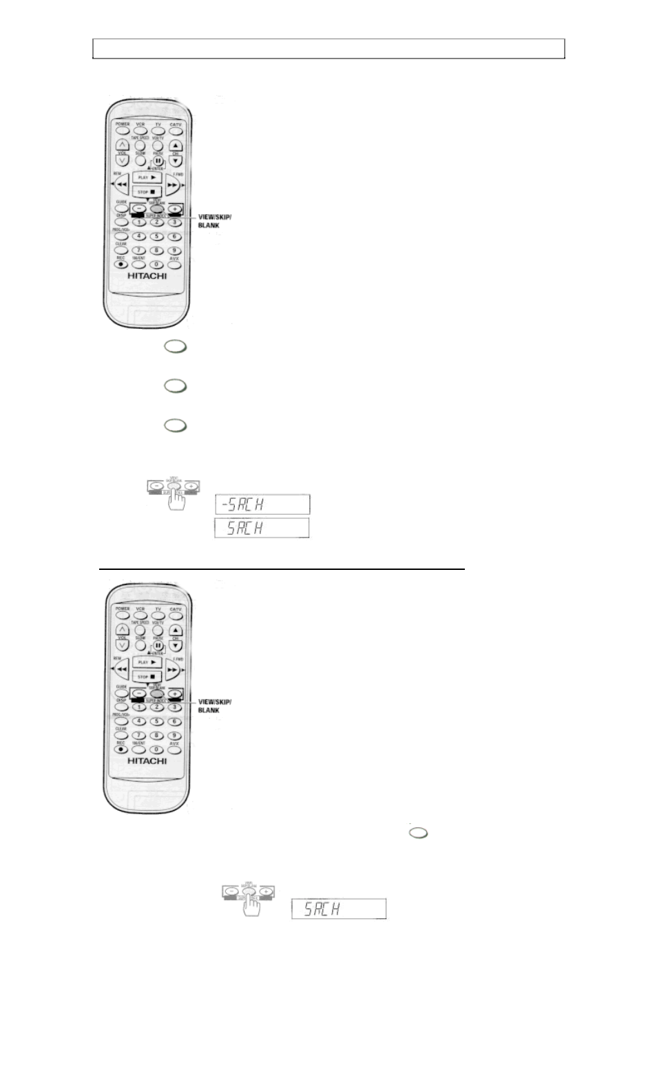 Skipping unnecessary scenes (skip playback) | Hitachi VT-FX6510A User Manual | Page 38 / 72