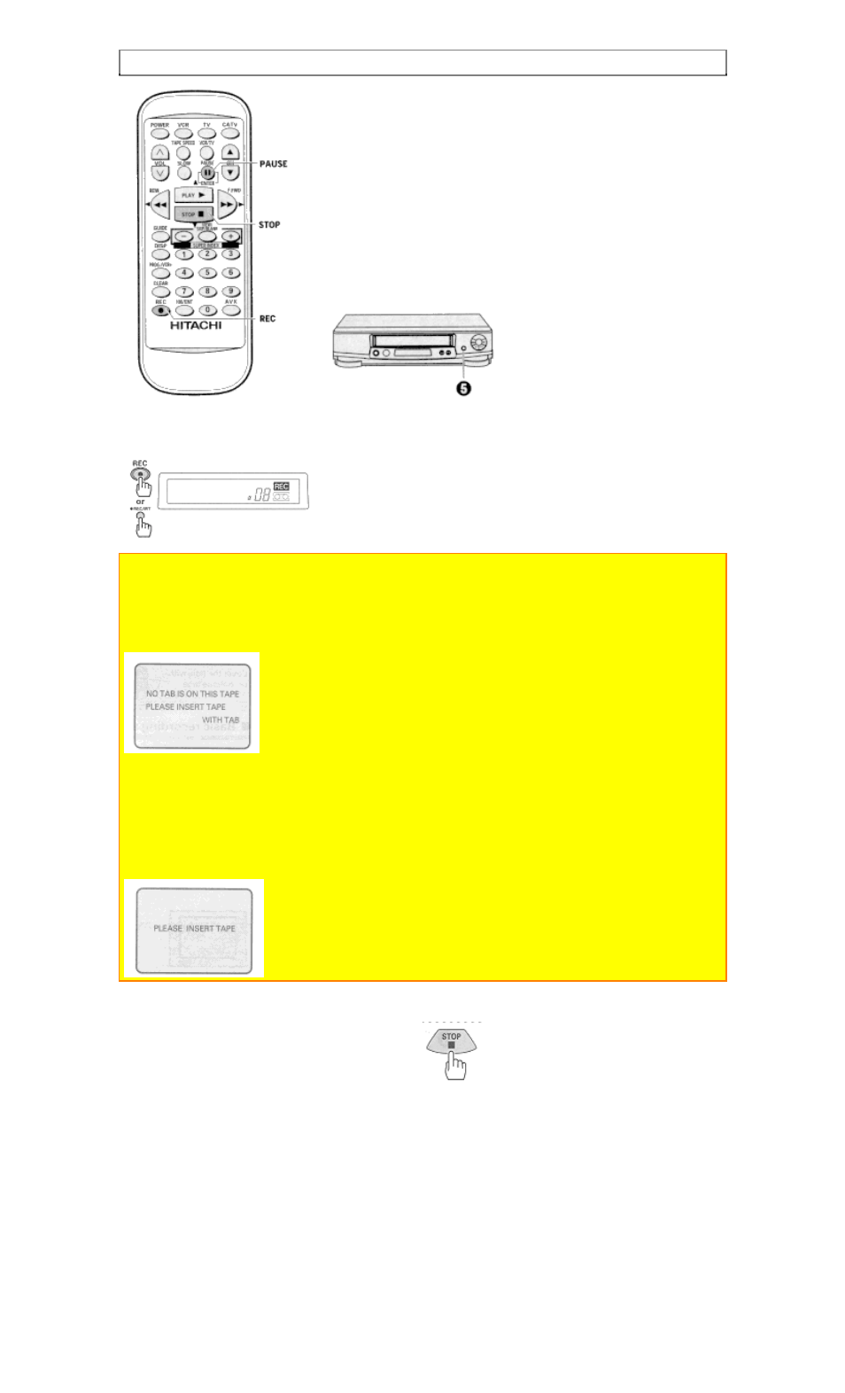 Hitachi VT-FX6510A User Manual | Page 42 / 72