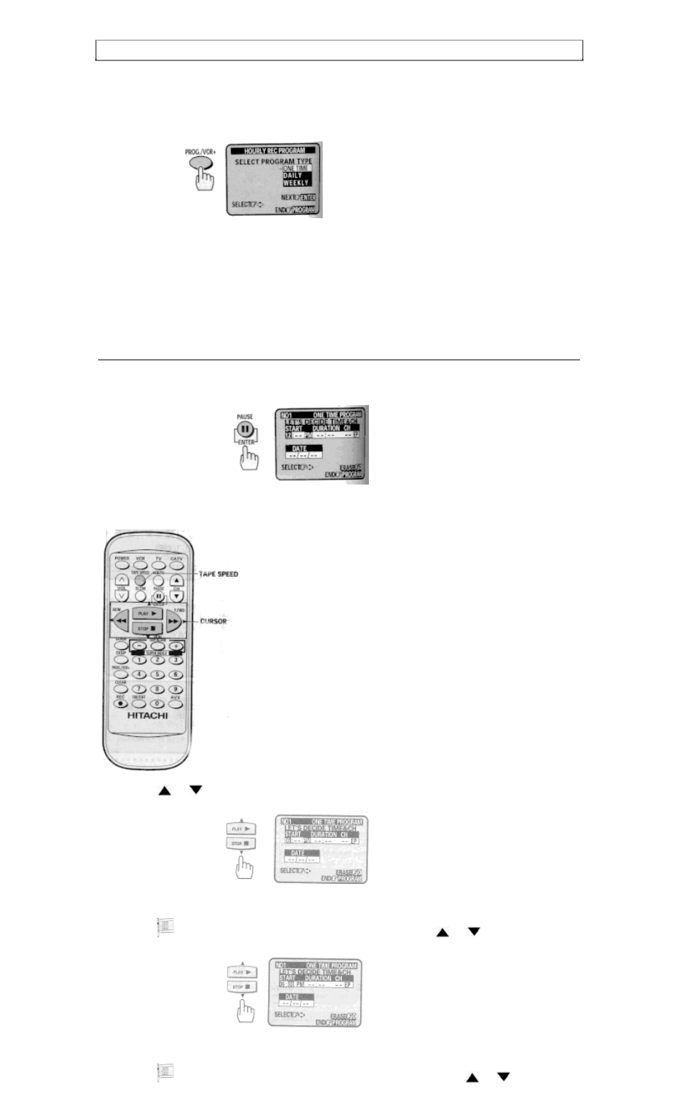 Hitachi VT-FX6510A User Manual | Page 49 / 72