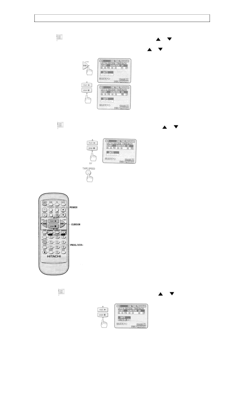 Hitachi VT-FX6510A User Manual | Page 51 / 72