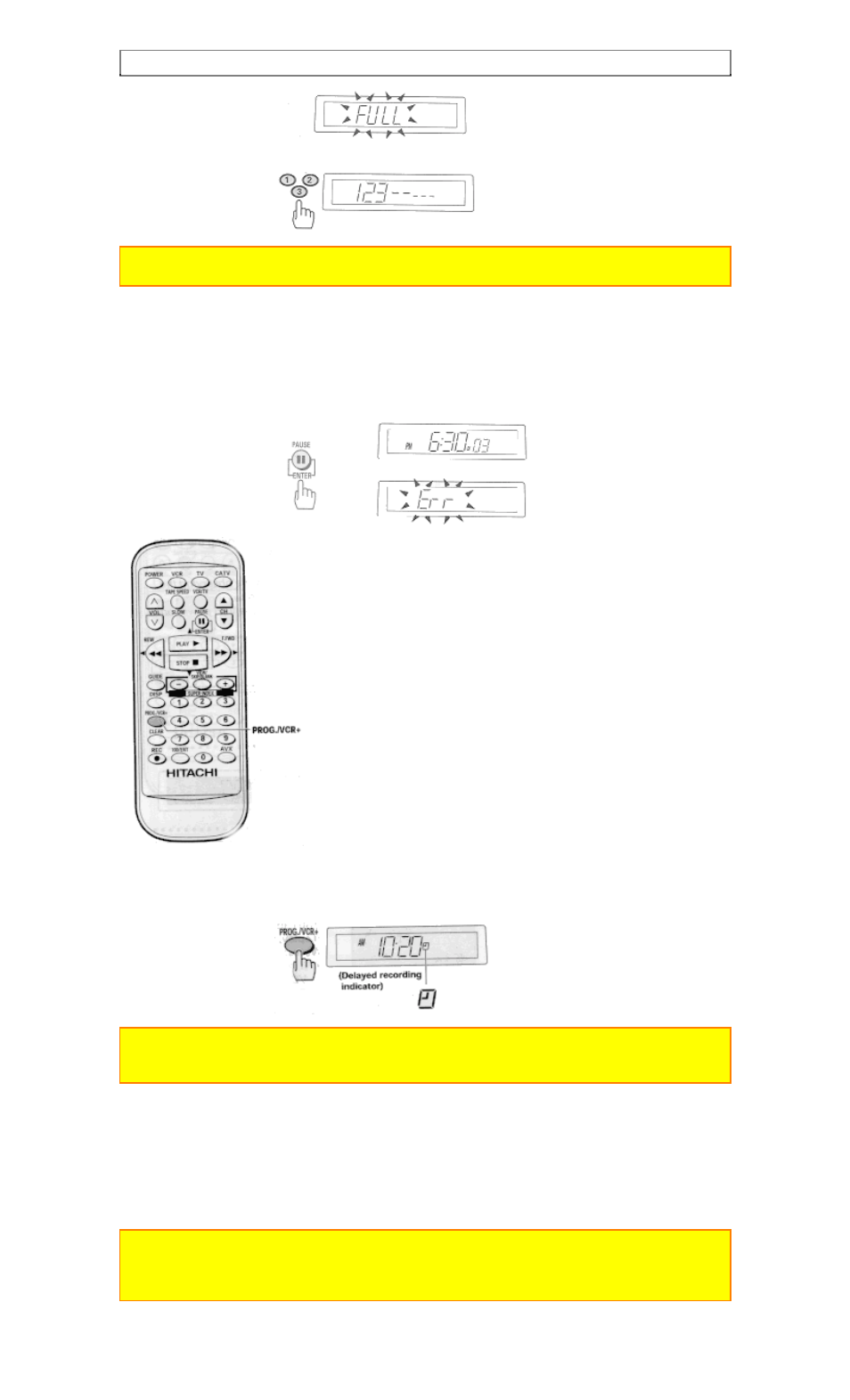 Hitachi VT-FX6510A User Manual | Page 59 / 72