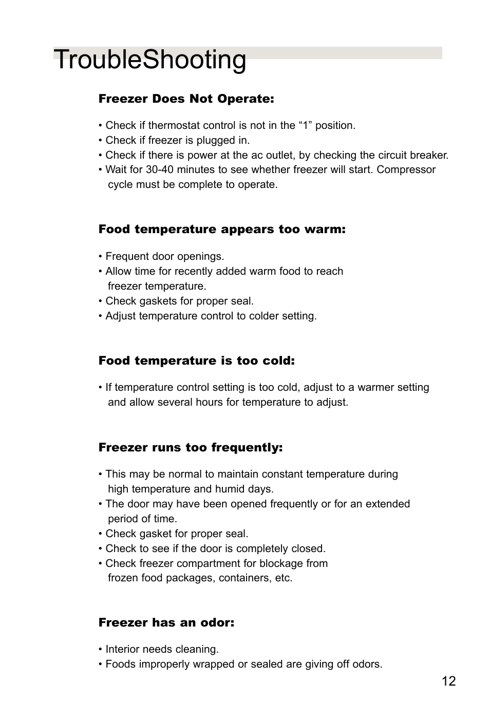 Troubleshooting | Hitachi HDF-385H User Manual | Page 13 / 14