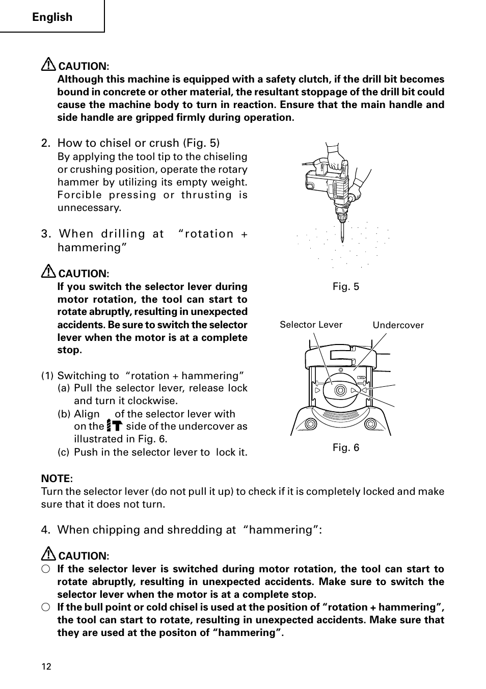 Hitachi DH 50MB User Manual | Page 12 / 68
