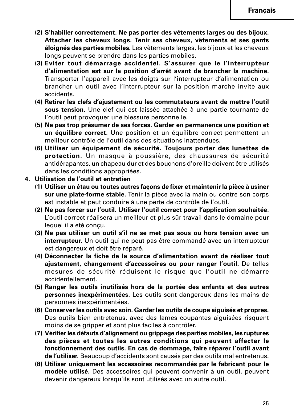 Hitachi DH 50MB User Manual | Page 25 / 68