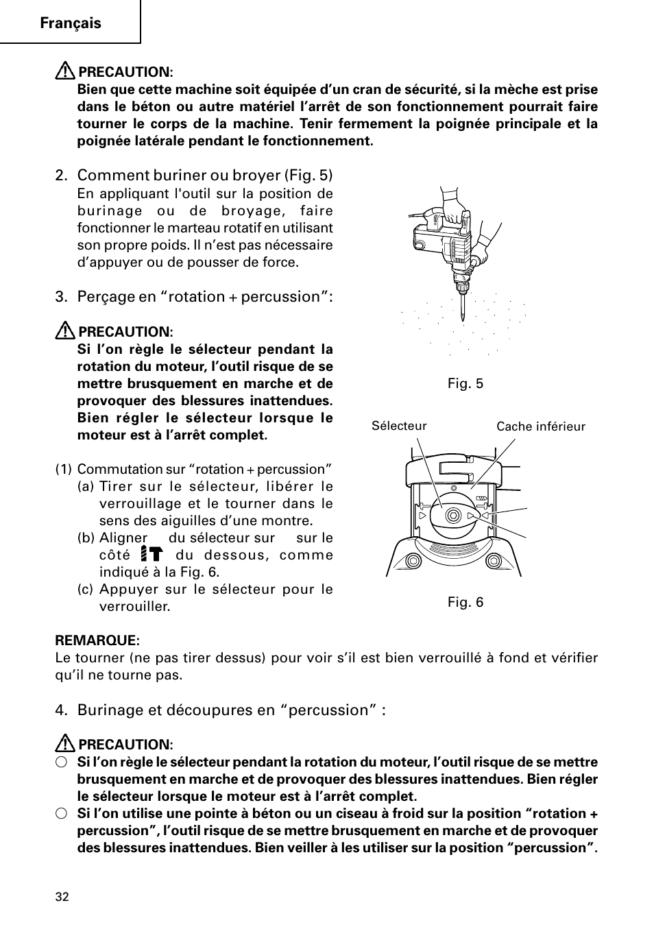 Hitachi DH 50MB User Manual | Page 32 / 68