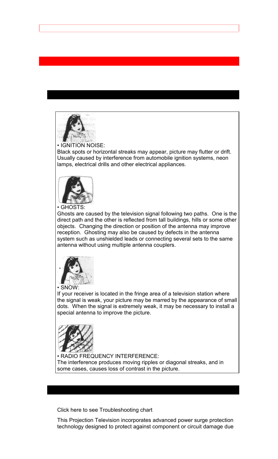 Troubleshooting | Hitachi 50EX8K/10B User Manual | Page 41 / 44