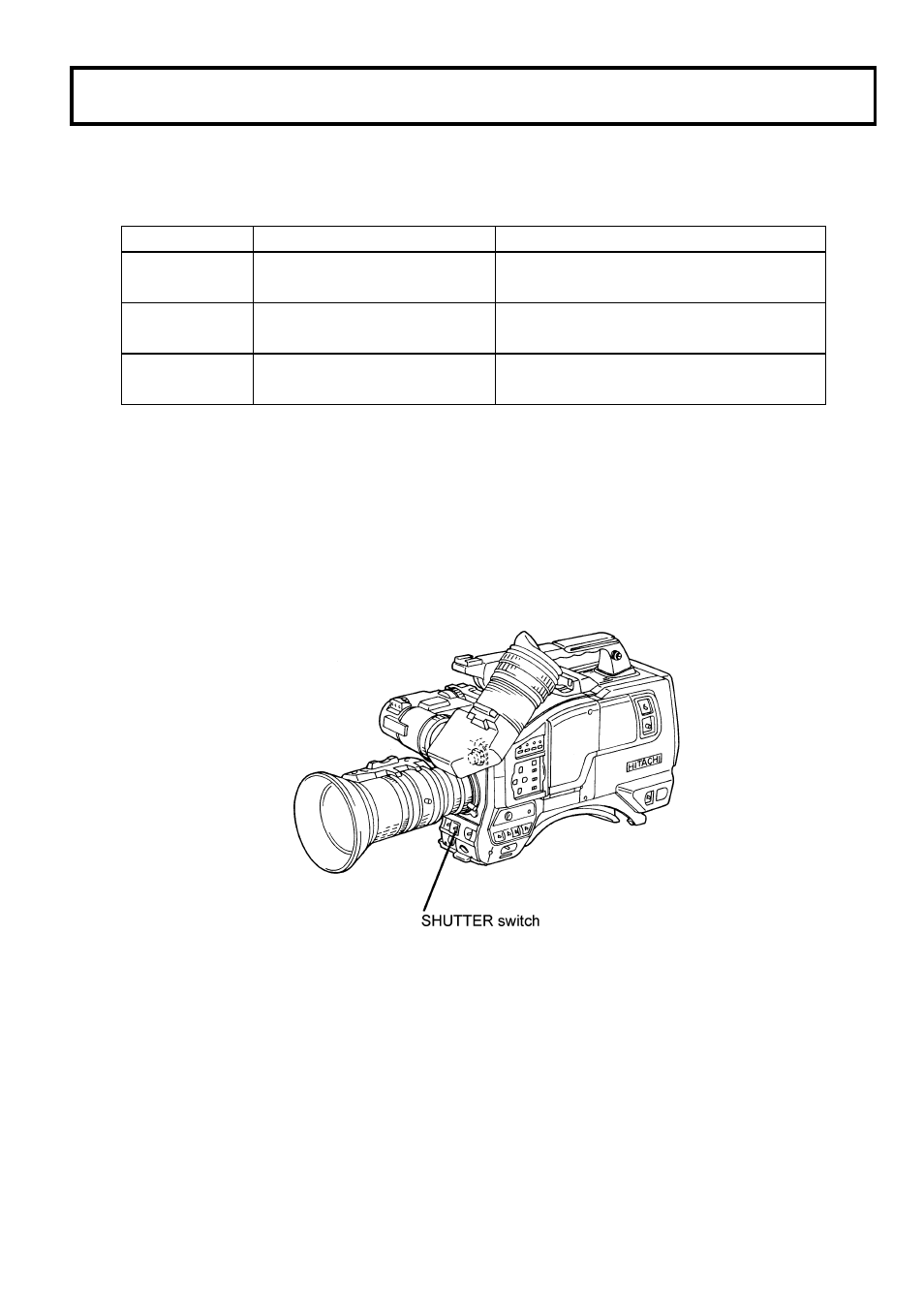 Electronic shutter setting ･･････････････40, Electronic shutter setting | Hitachi V-21W User Manual | Page 51 / 86