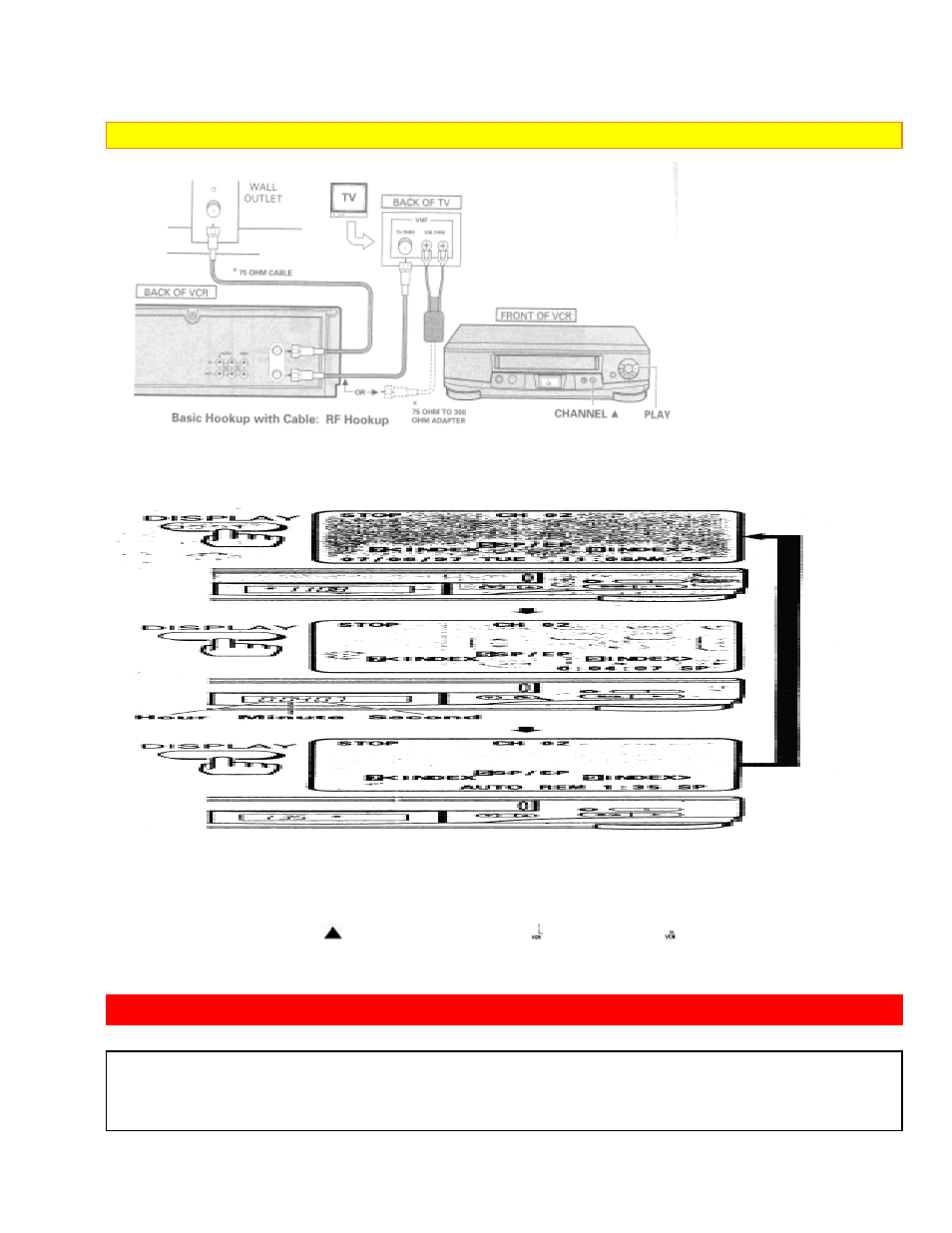 Advanced cable hookup -av hookup [d, With this hookup | Hitachi VT-FX6402A User Manual | Page 15 / 64