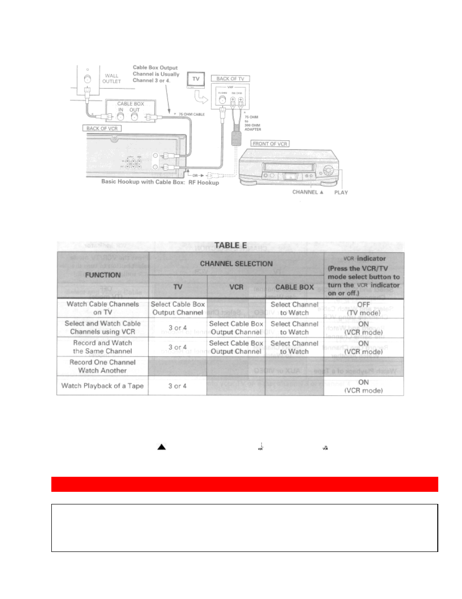 Advanced cable hookup -with cable box [f, With this hookup | Hitachi VT-FX6402A User Manual | Page 17 / 64