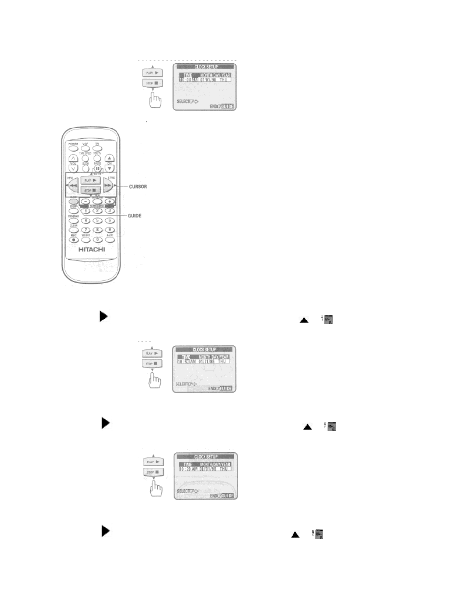 Hitachi VT-FX6402A User Manual | Page 22 / 64