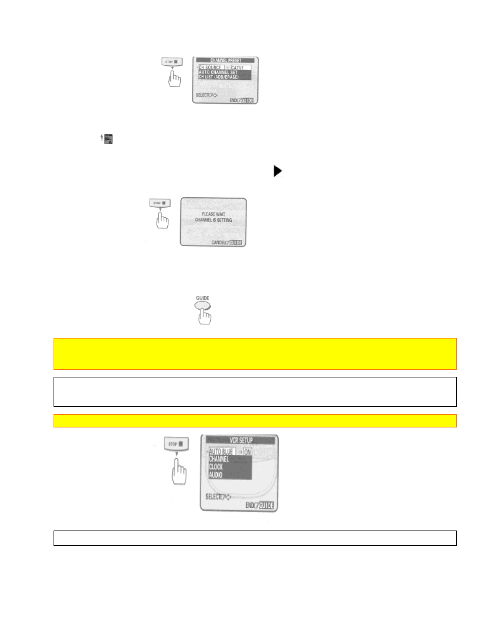 To add or erase channels | Hitachi VT-FX6402A User Manual | Page 25 / 64