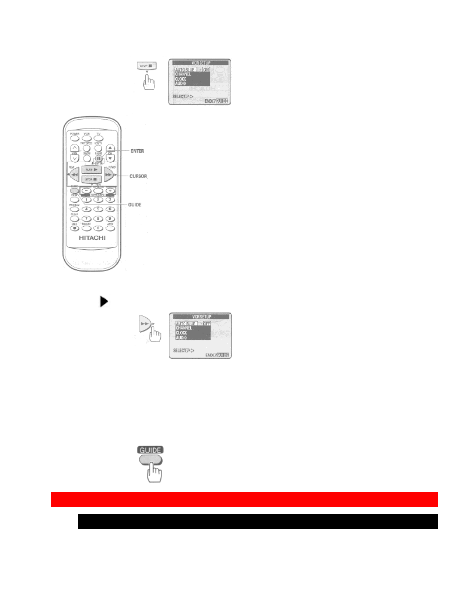 Playback, To playback a recorded tape | Hitachi VT-FX6402A User Manual | Page 28 / 64