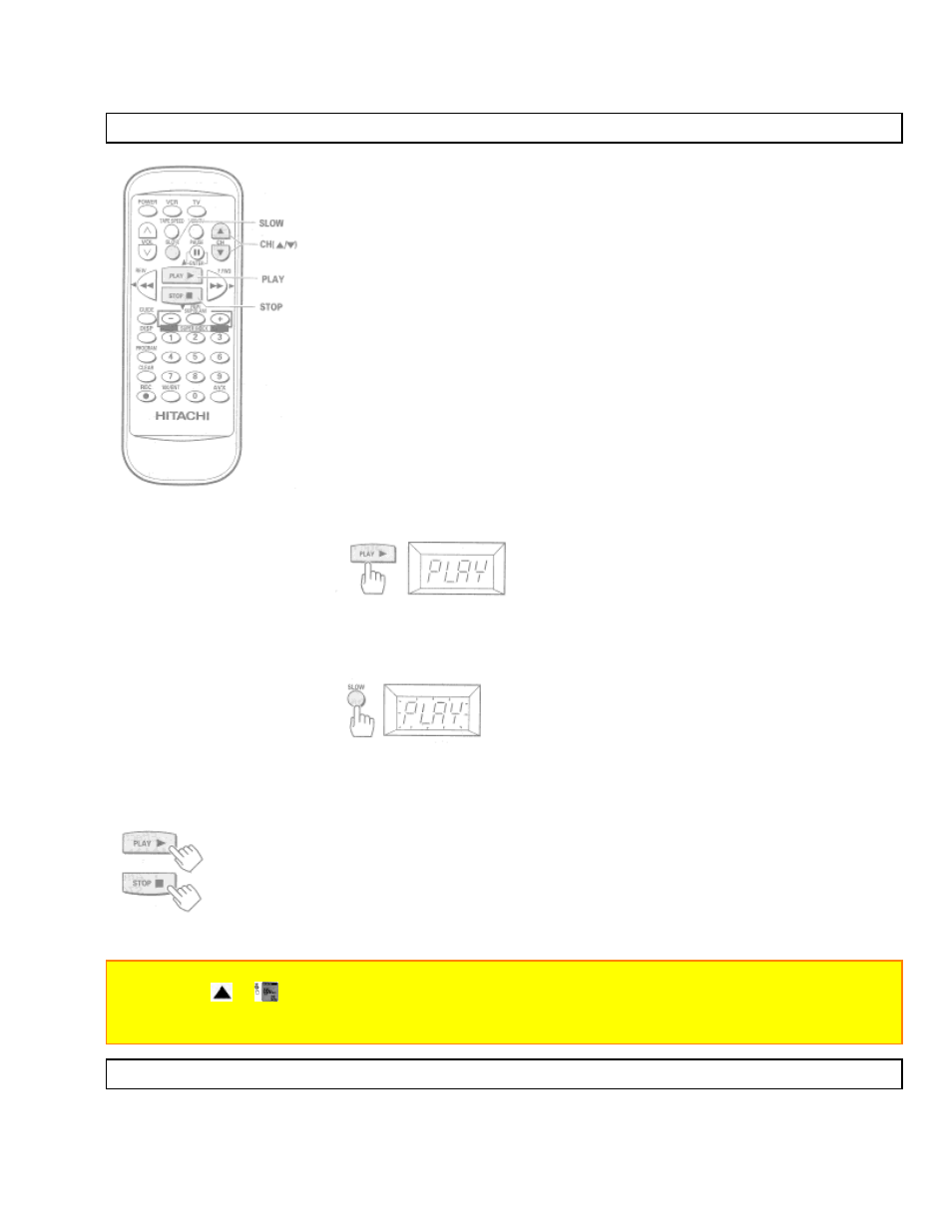 Slow motion visual search | Hitachi VT-FX6402A User Manual | Page 33 / 64