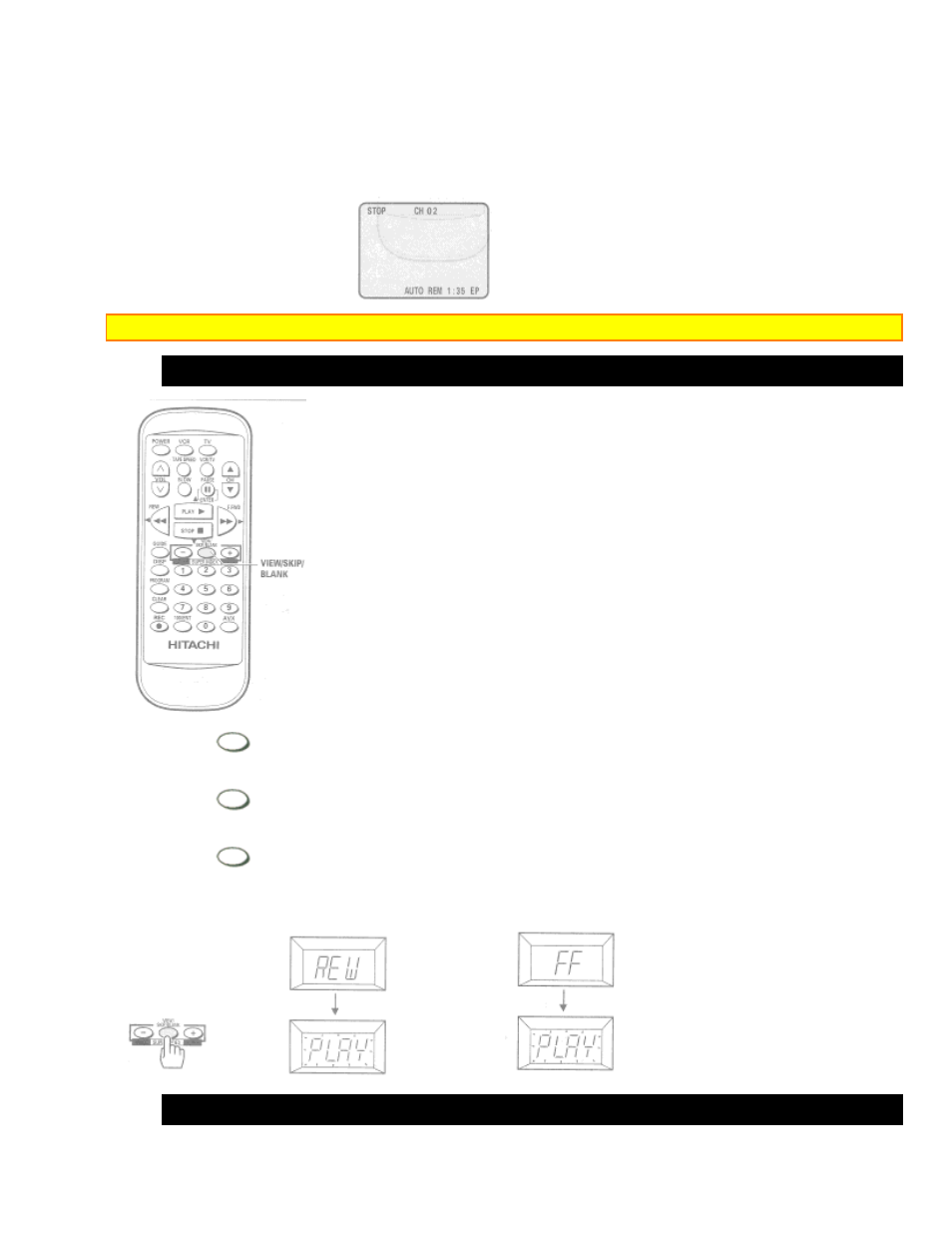 Hitachi VT-FX6402A User Manual | Page 38 / 64