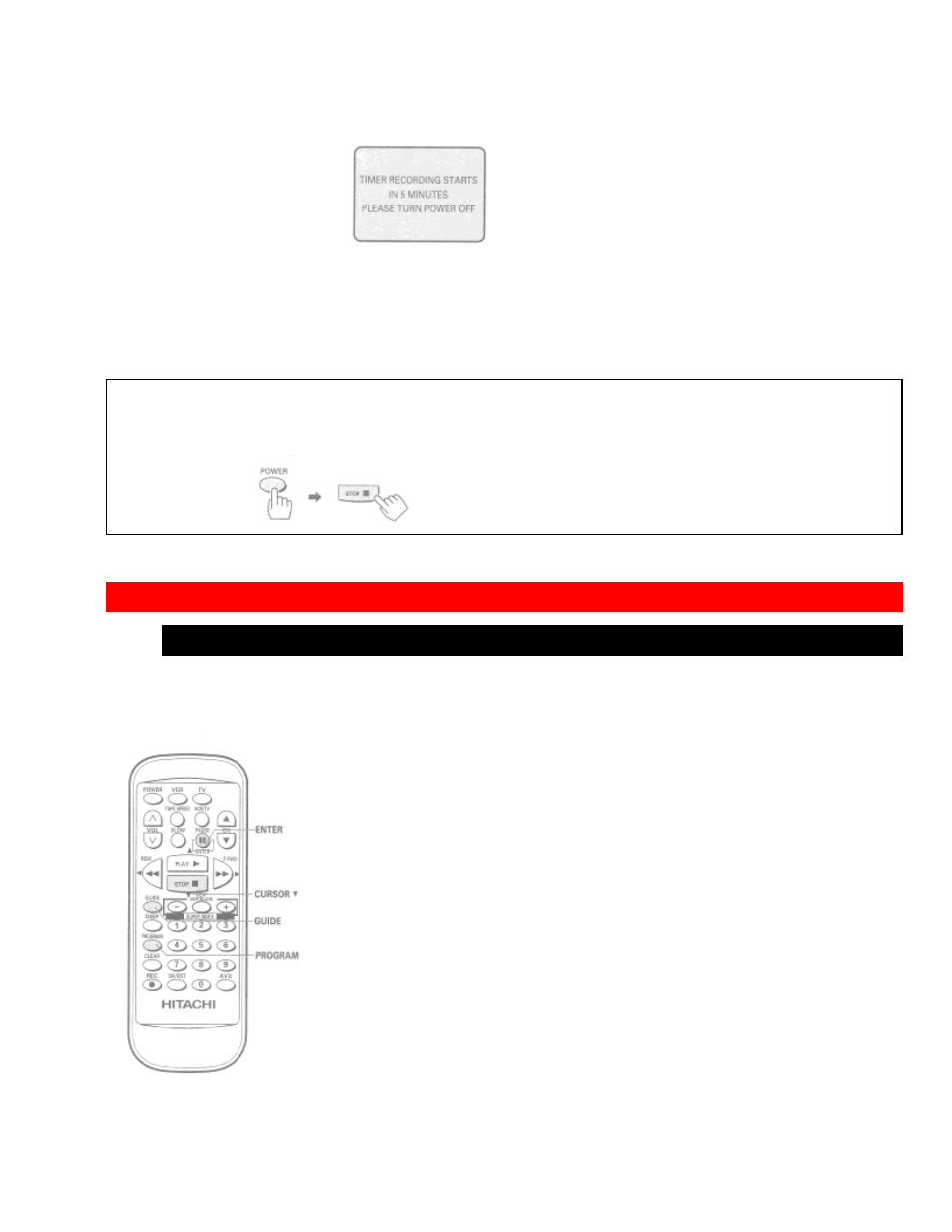 Program review, Reviewing what you have programmed | Hitachi VT-FX6402A User Manual | Page 54 / 64